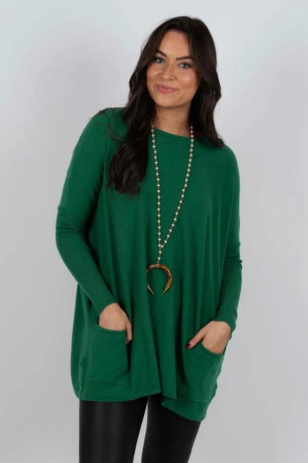 Elise Luxe Trui met Moderne Casual Stijl