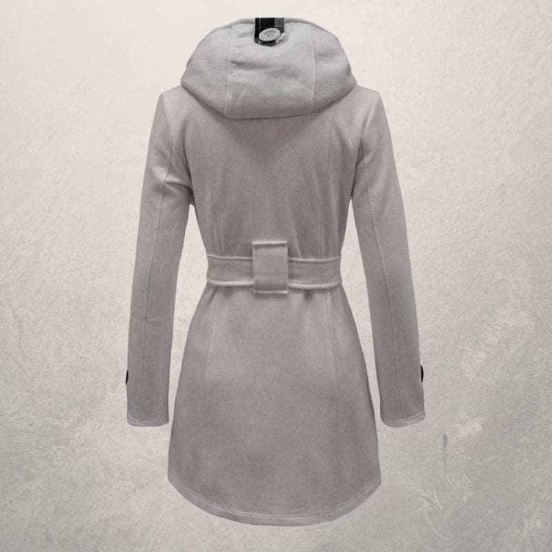 Yara Luxe Wintermantel voor Dames - Elegant en Warm met Comfortabele Pasvorm