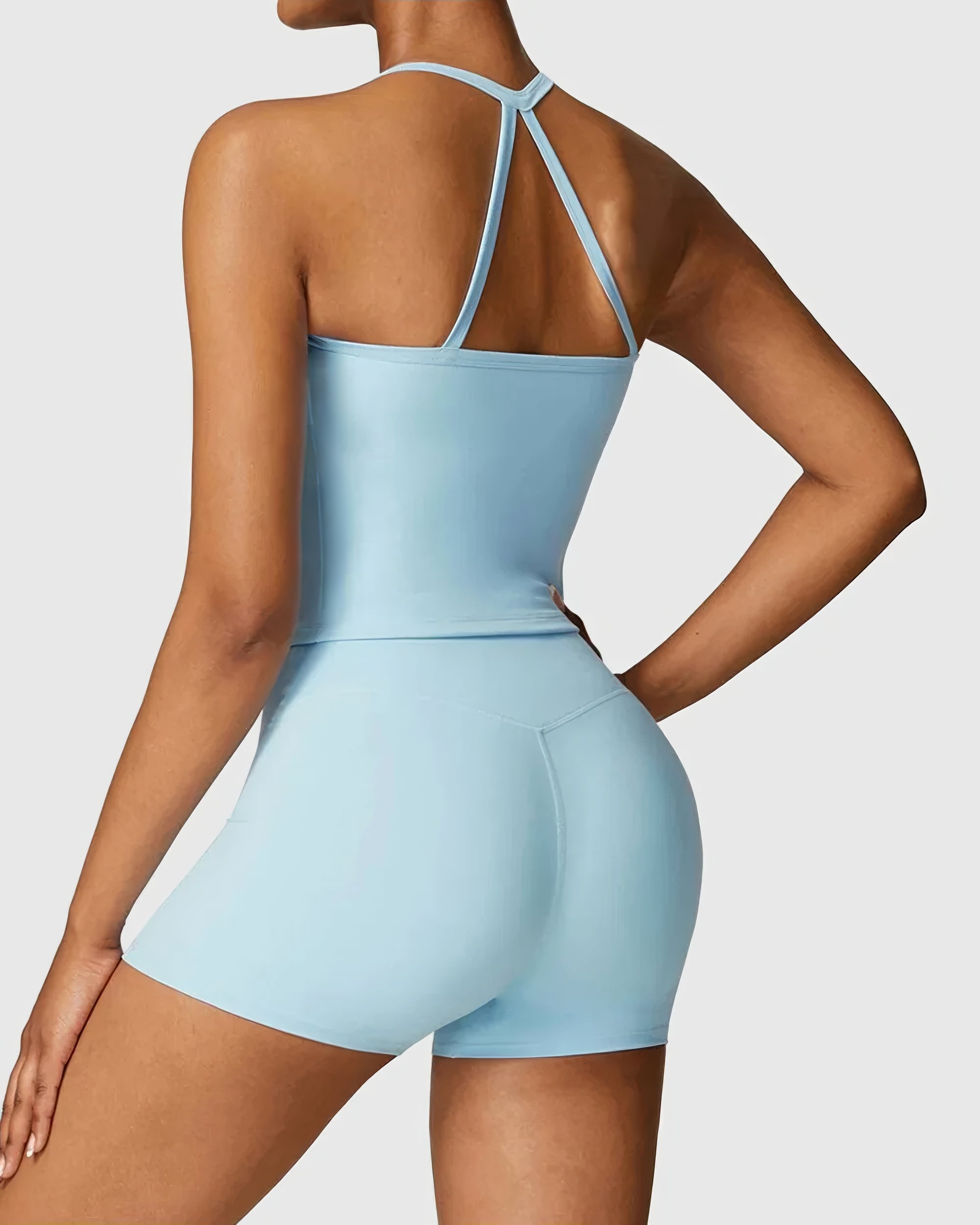 Luna Seamless Activewear Set met Hoge Taille