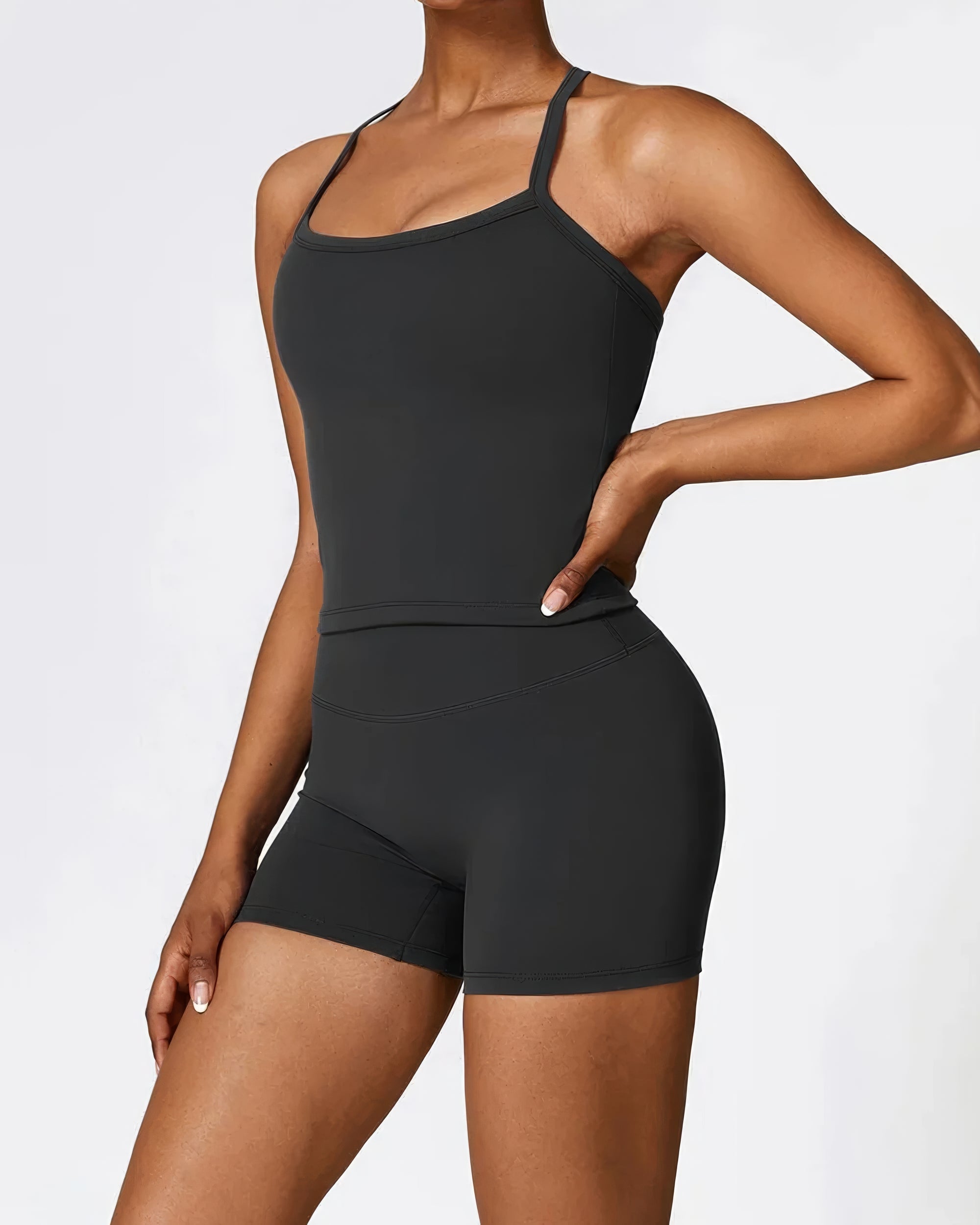 Luna Seamless Activewear Set met Hoge Taille