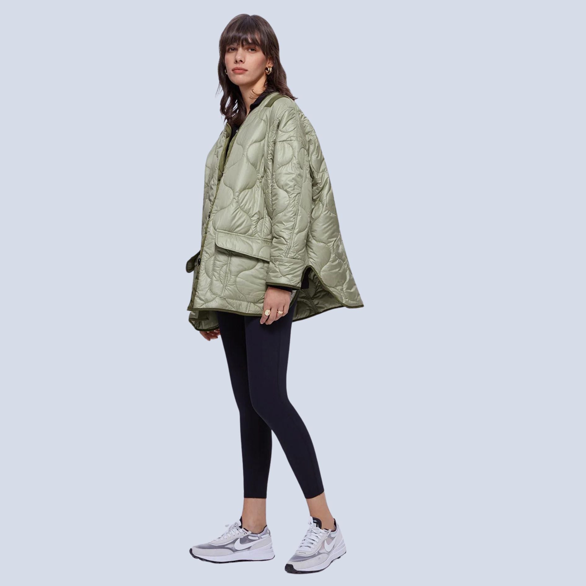 Amalia - Elegante Gewatteerde Winterjas