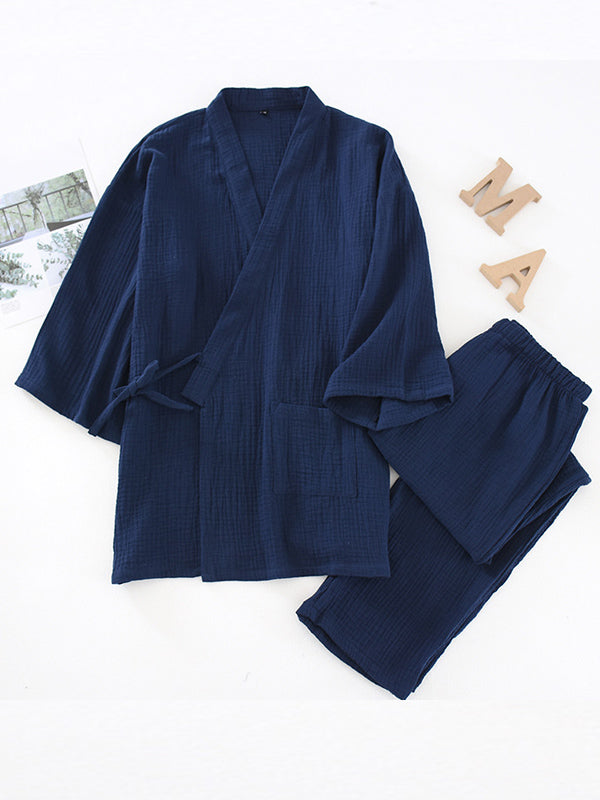 Ivy Comfortabele Katoenen Pyjama Set