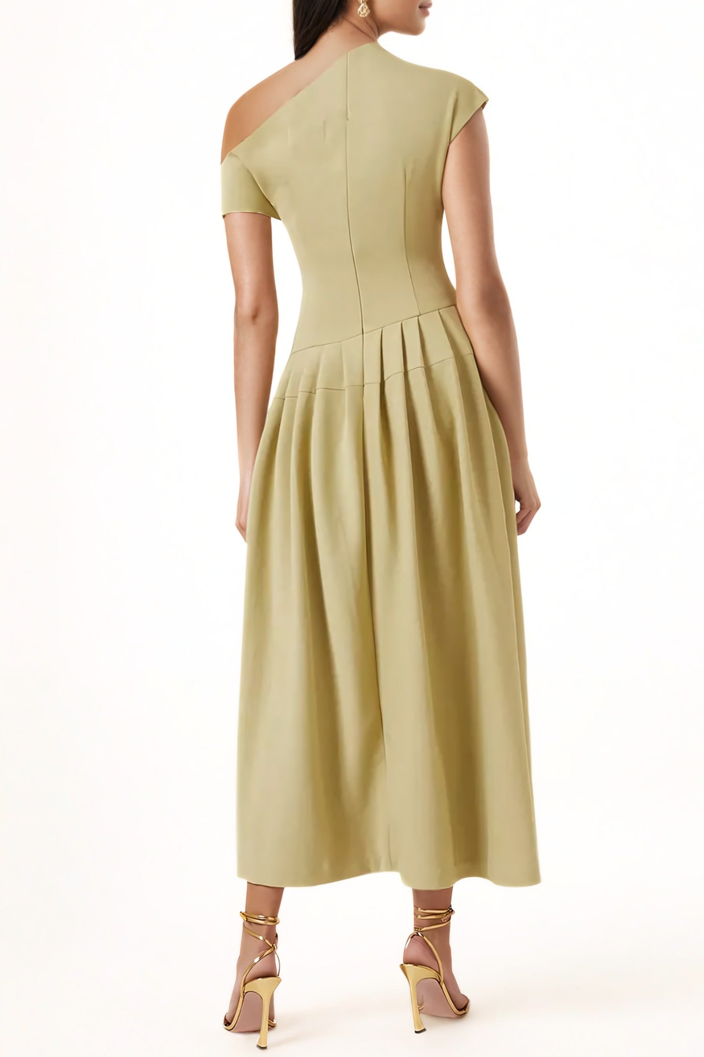 Elise Elegante Plissé Jurk