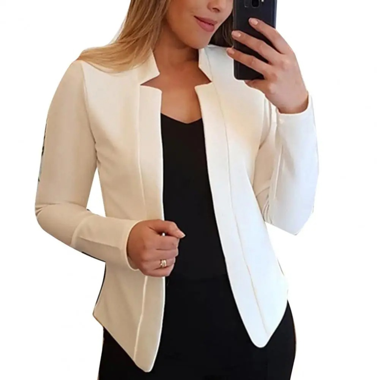 Emma Elegante Blazer Voor Werk en Gelegenheden