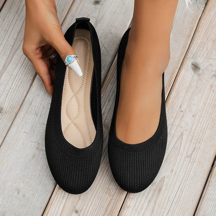 Emma Comfortabele Antislip Leren Instappers
