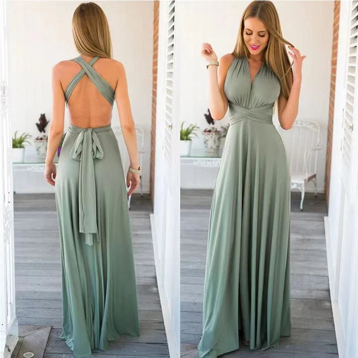 Sophie Elegante Infinity Jurk – One Dress, Endless Styles