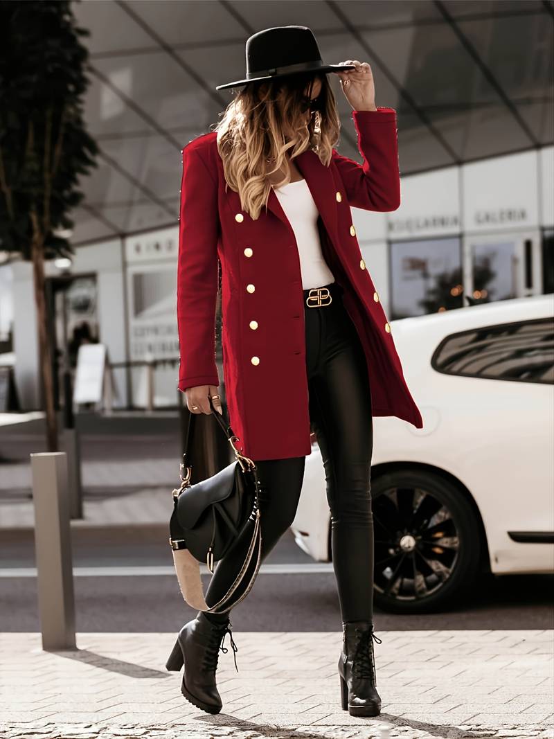 Elodie – Luxe Wol Blazerjas