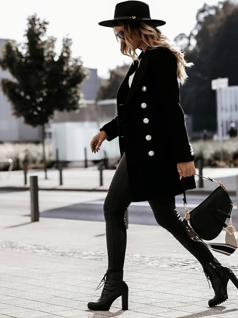 Elodie – Luxe Wol Blazerjas