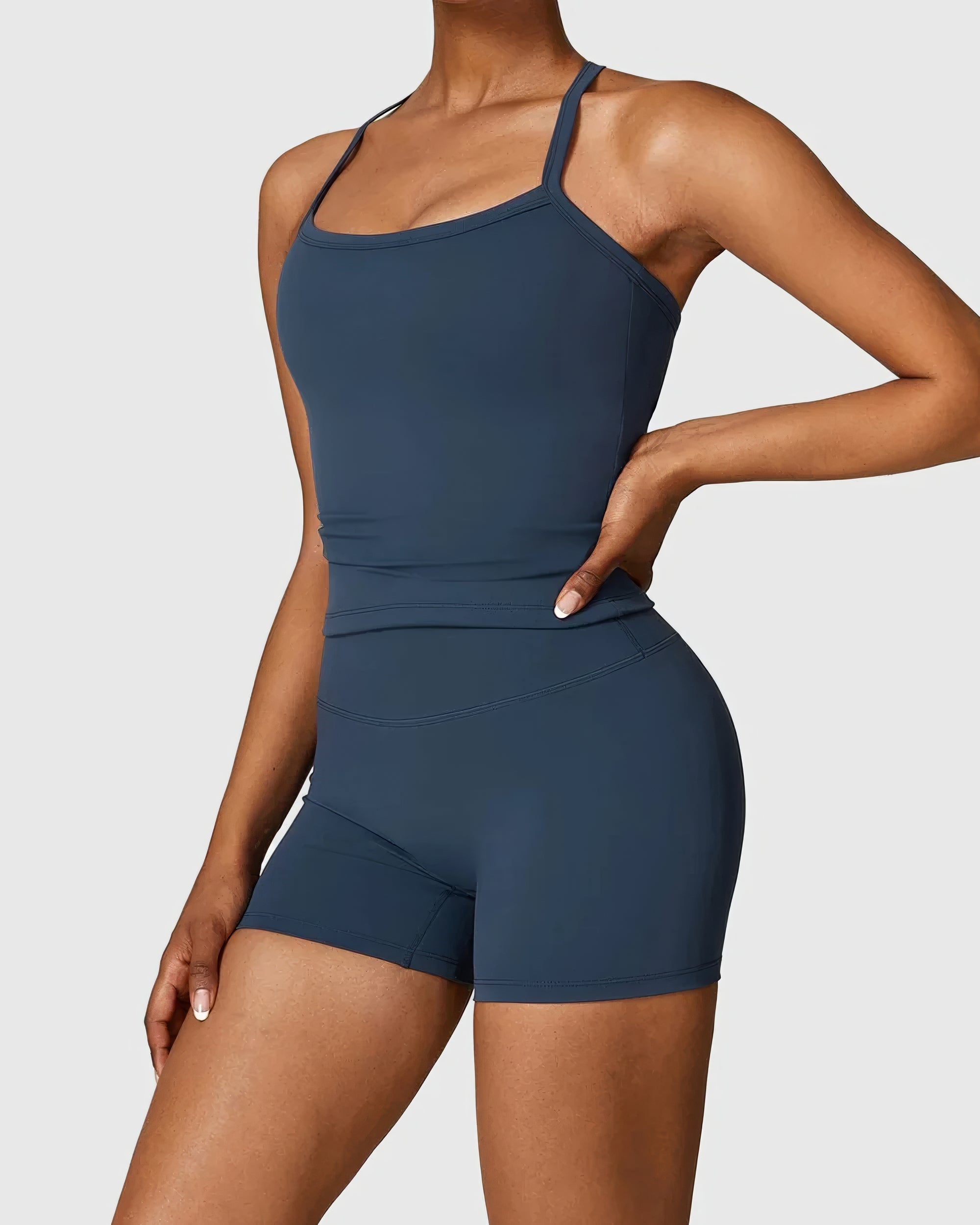 Luna Seamless Activewear Set met Hoge Taille