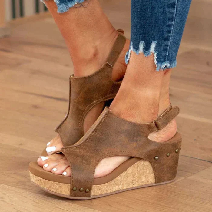 Isabelle | Elegant Zachte Lederen Sandalen