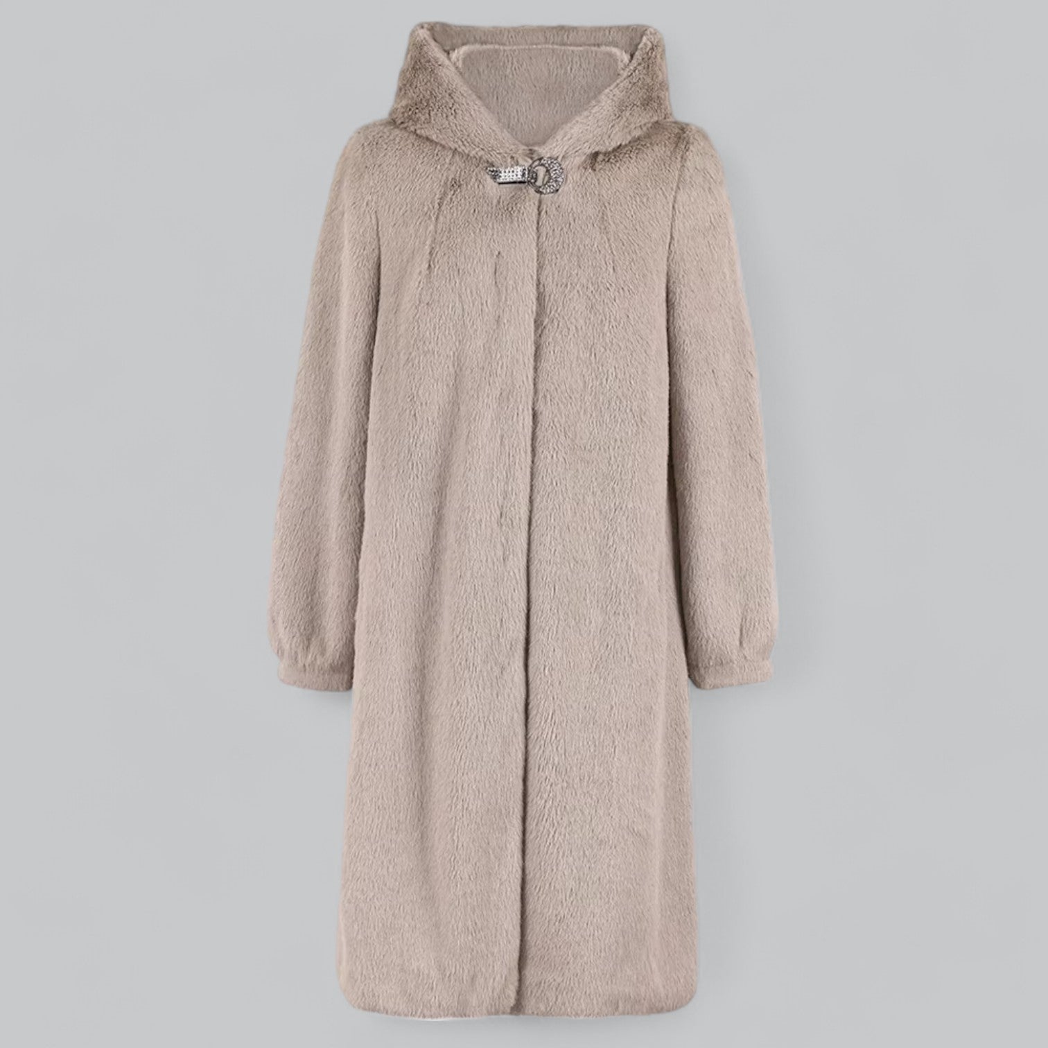 Amara - Luxe Hooded Faux Fur Winterjas
