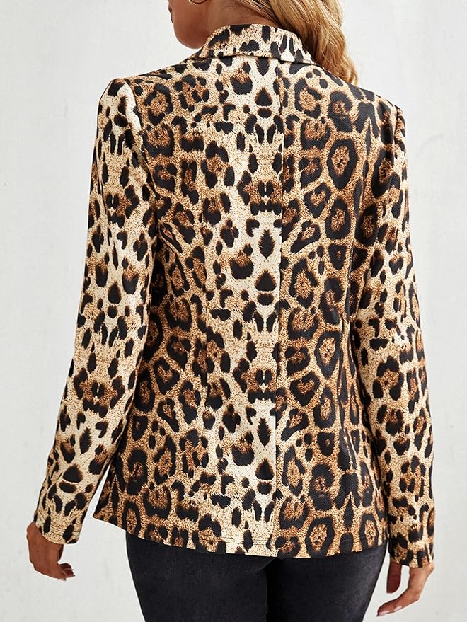 Felice | Luxueuze Leopard Blazer
