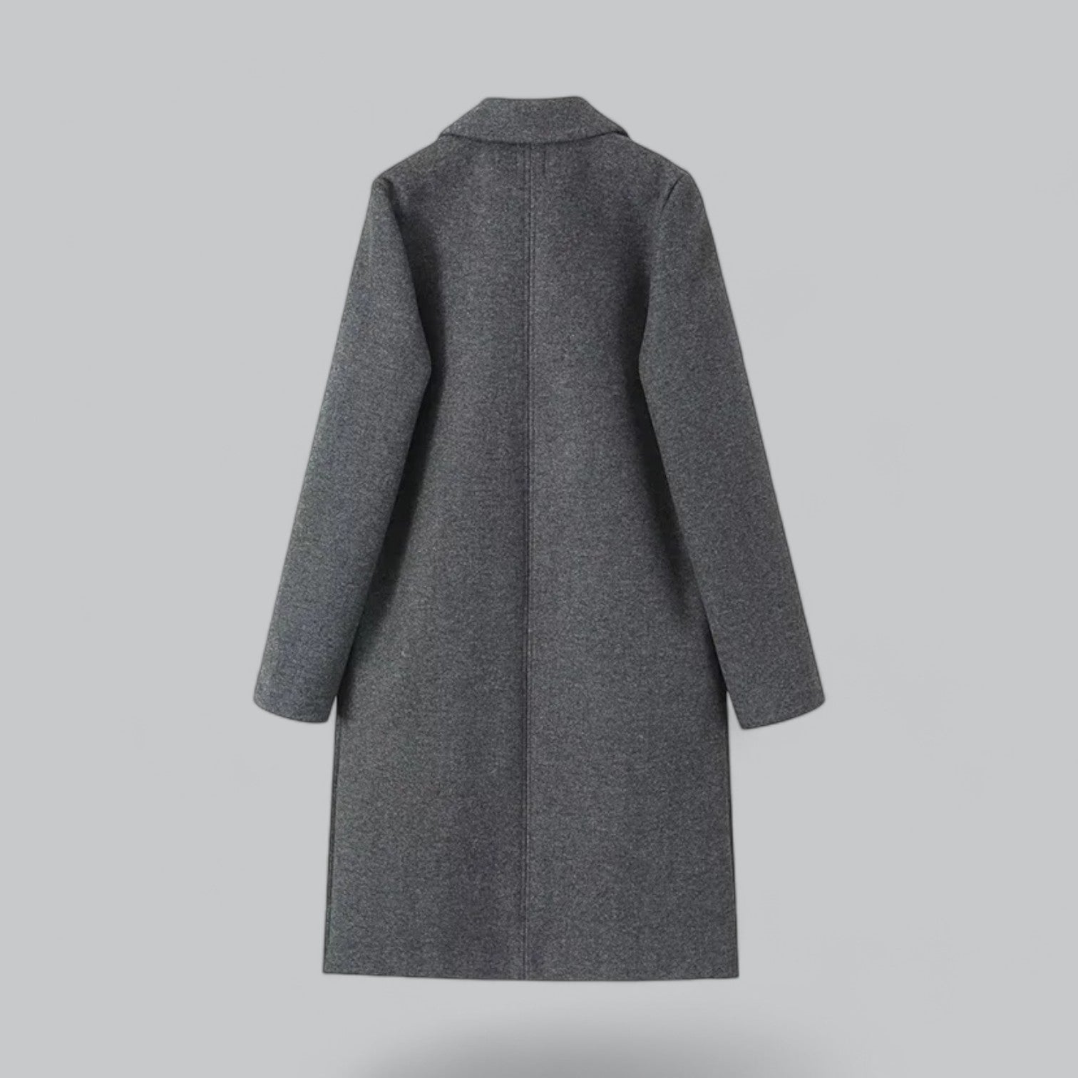 Camille - Elegante Open V-Hals Trenchcoat met Tijdloze Pasvorm