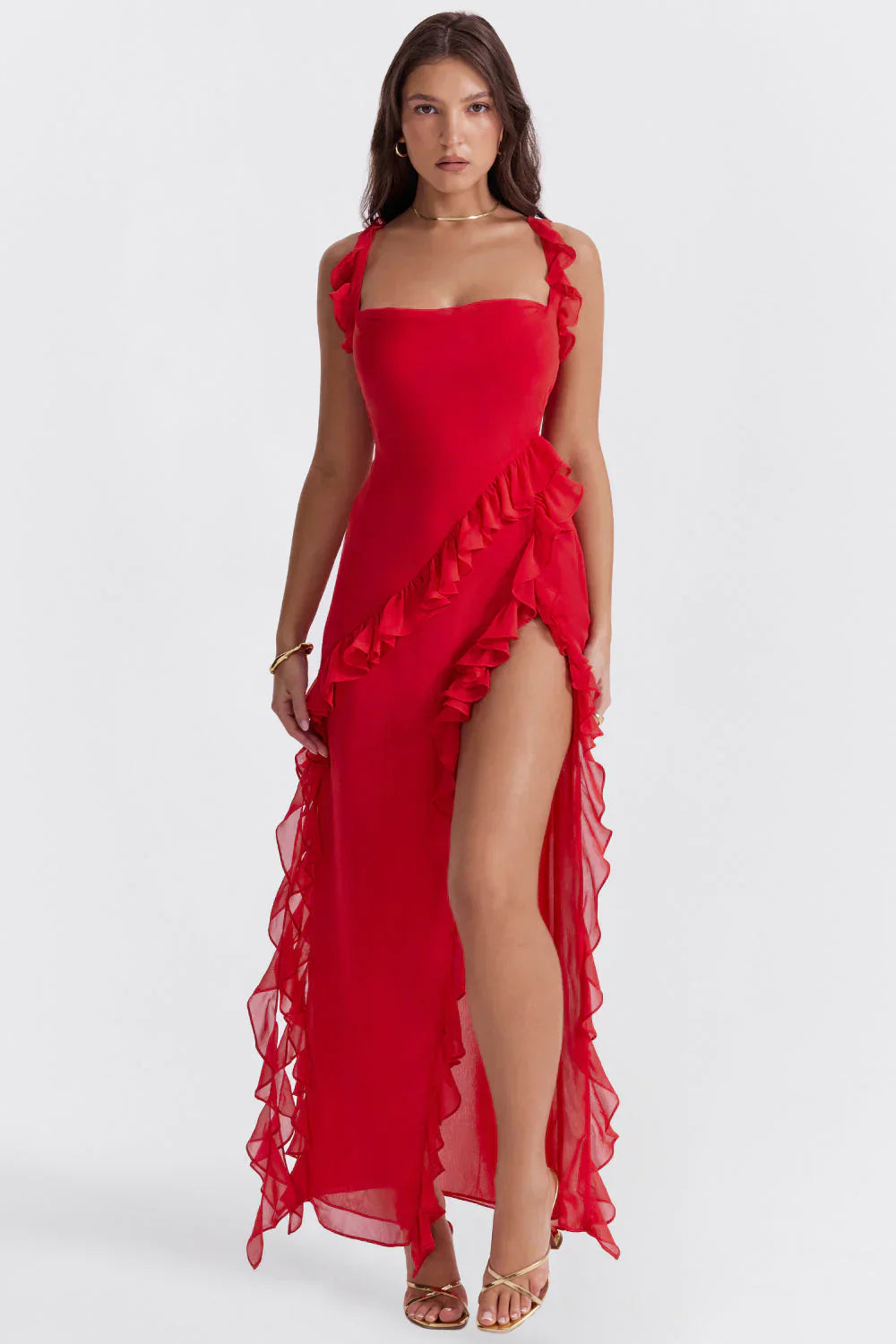 Aurélie – Glamoureuze Robe met Verfijnde Pasvorm