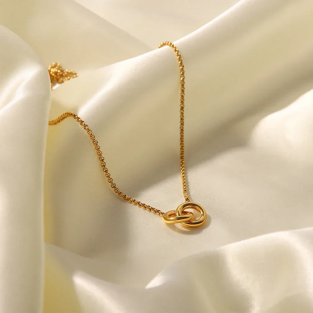 Linked Infinity Chain - Gold