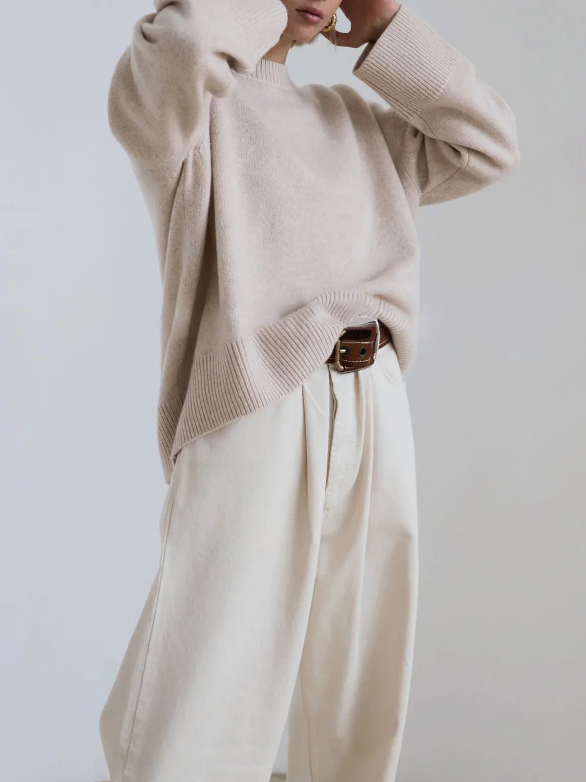 Candyfloss Oversized Gebreide Trui
