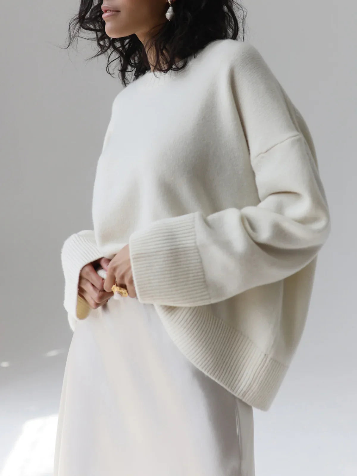 Candyfloss Oversized Gebreide Trui