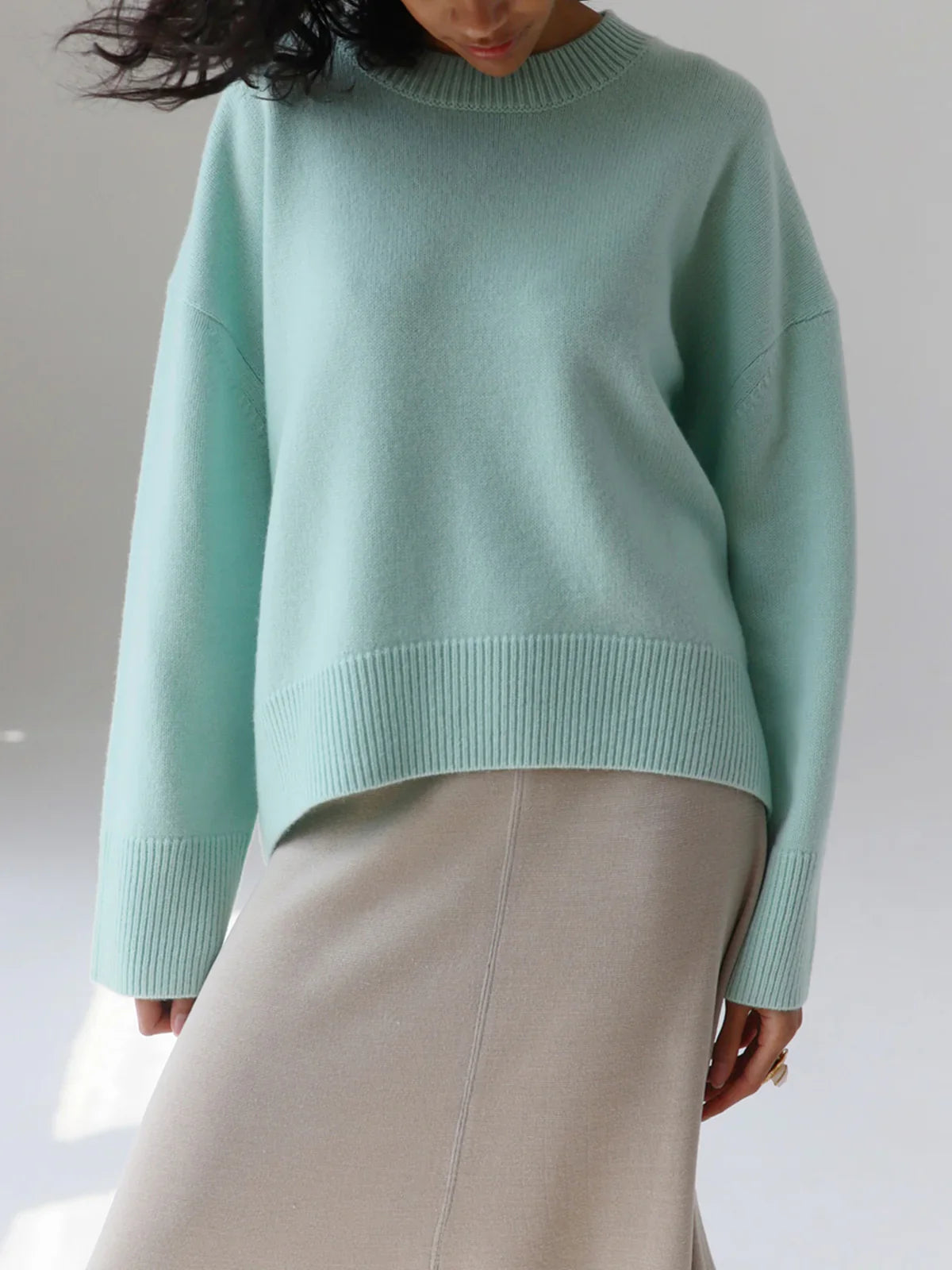 Candyfloss Oversized Gebreide Trui