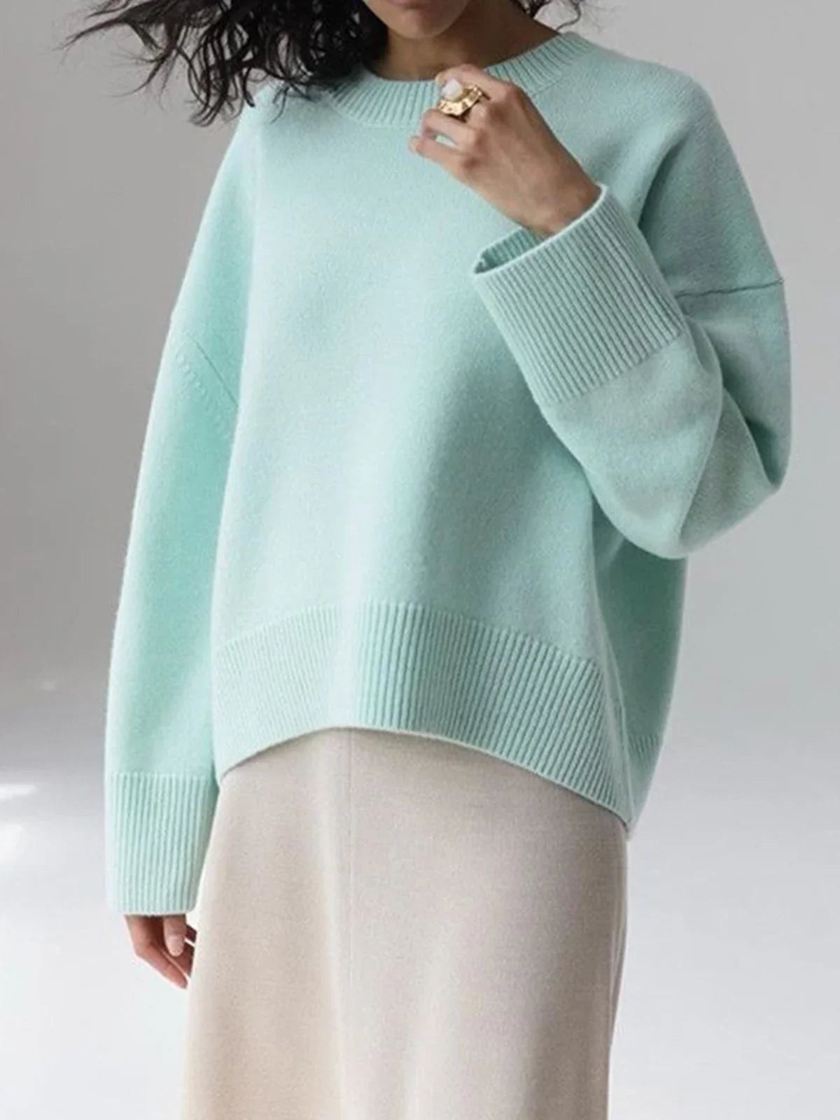 Candyfloss Oversized Gebreide Trui