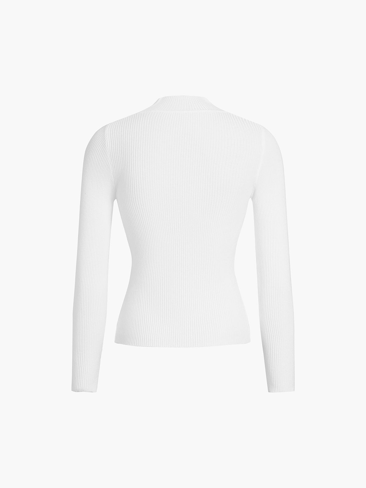 Charlotte Luxe Ribbed Knit Sweater