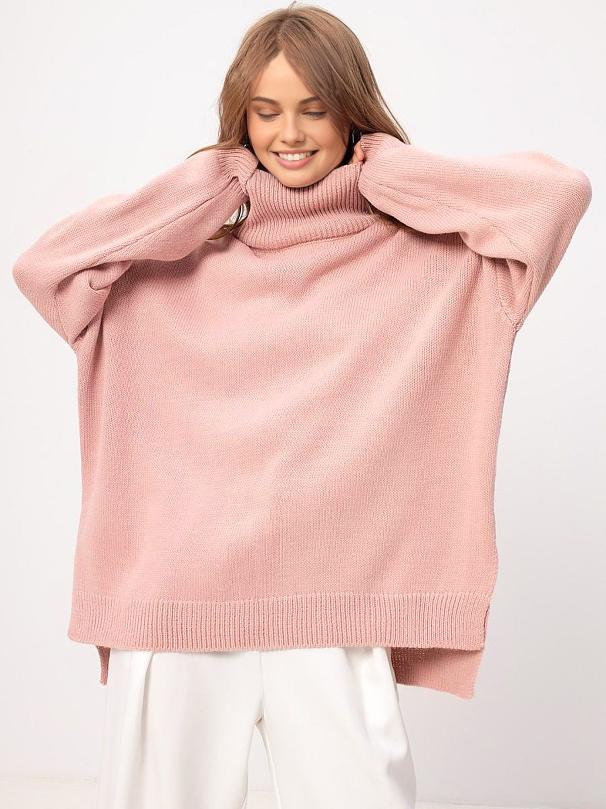 Margaux – Luxe Coltrui met Oversized Design voor Elegante Comfort