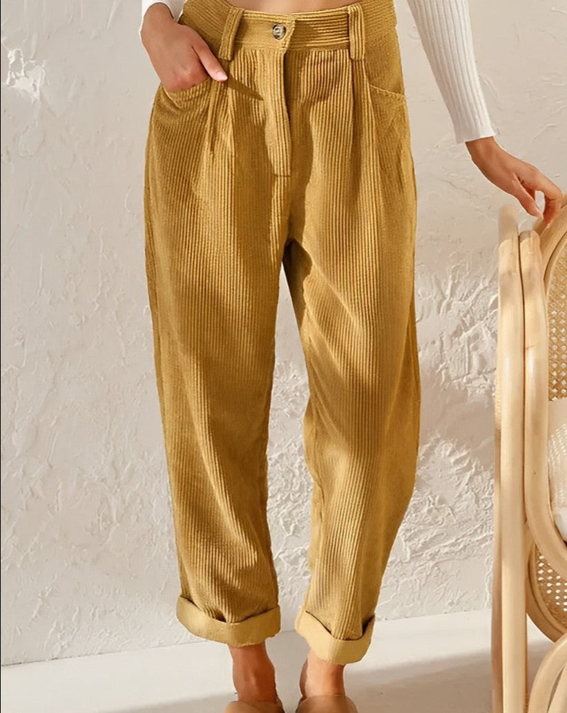 Sophia Luxe High-Waisted Pantalon – Elegant & Tijdloos