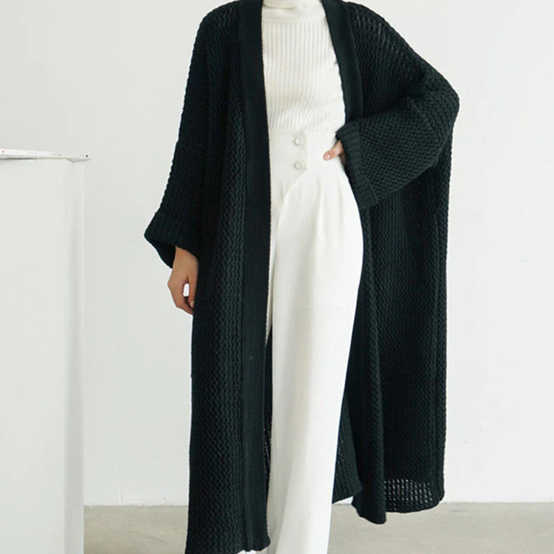 Alicia | Elegante Gebreide Cardigan met Lange Mouwen
