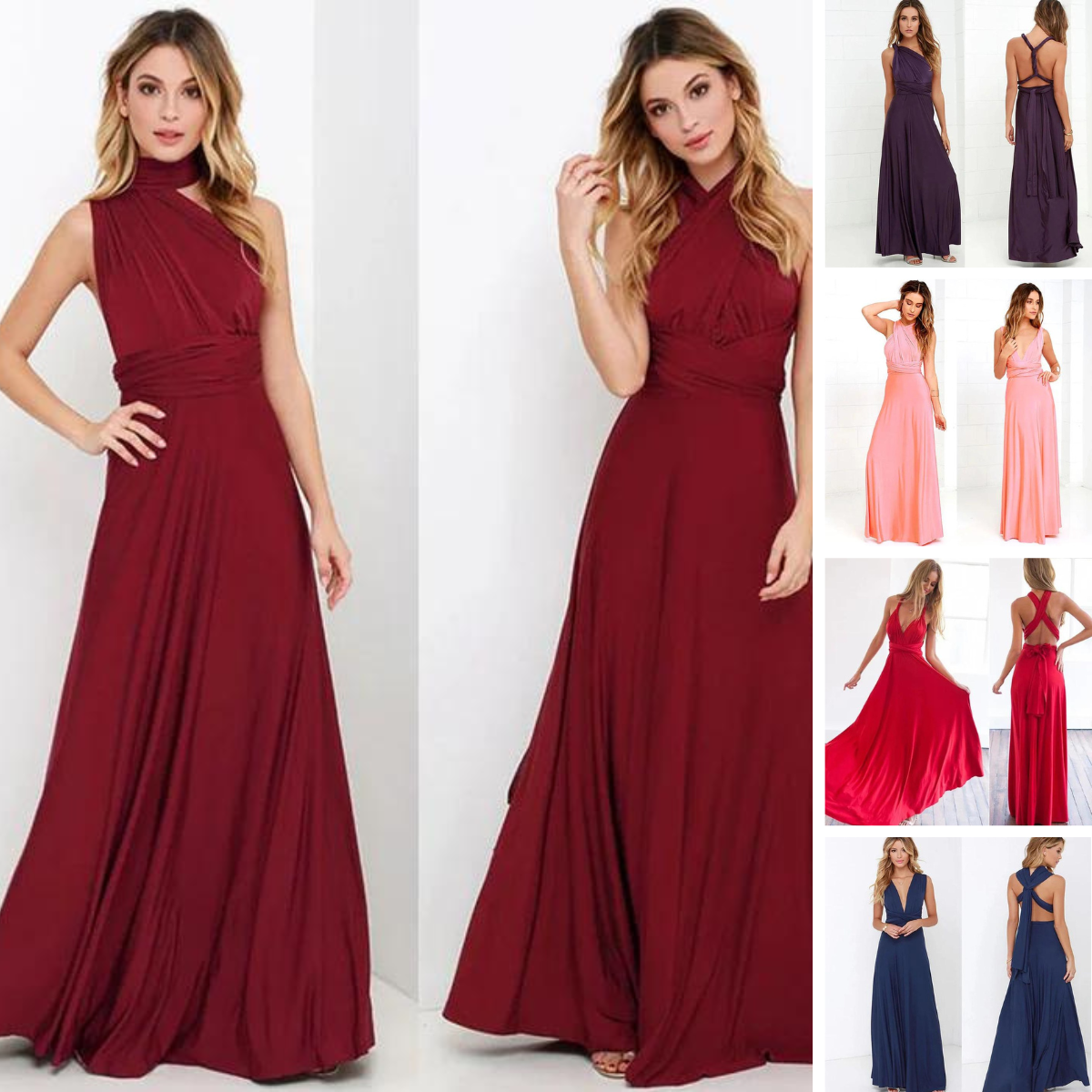 Sophie Elegante Infinity Jurk – One Dress, Endless Styles