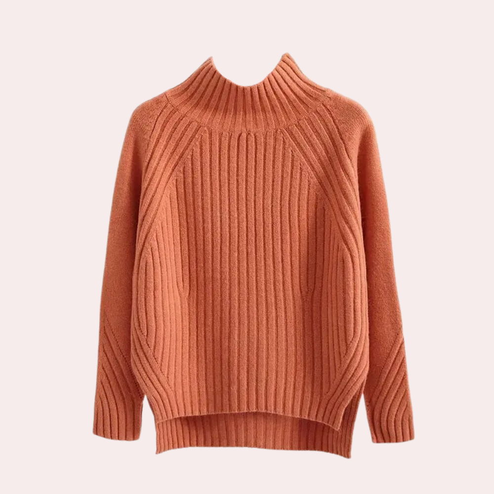 Sofia - Elegante Gebreide Rollneck Sweater voor Dames
