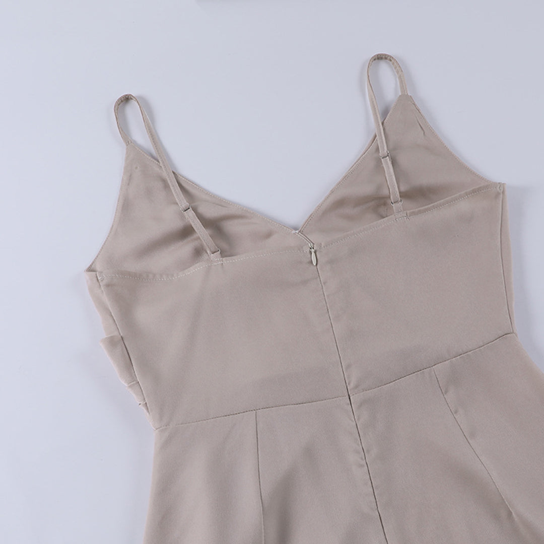 Amara - Elegante Vloeiende Maxi Jurk met Tijdloze Details