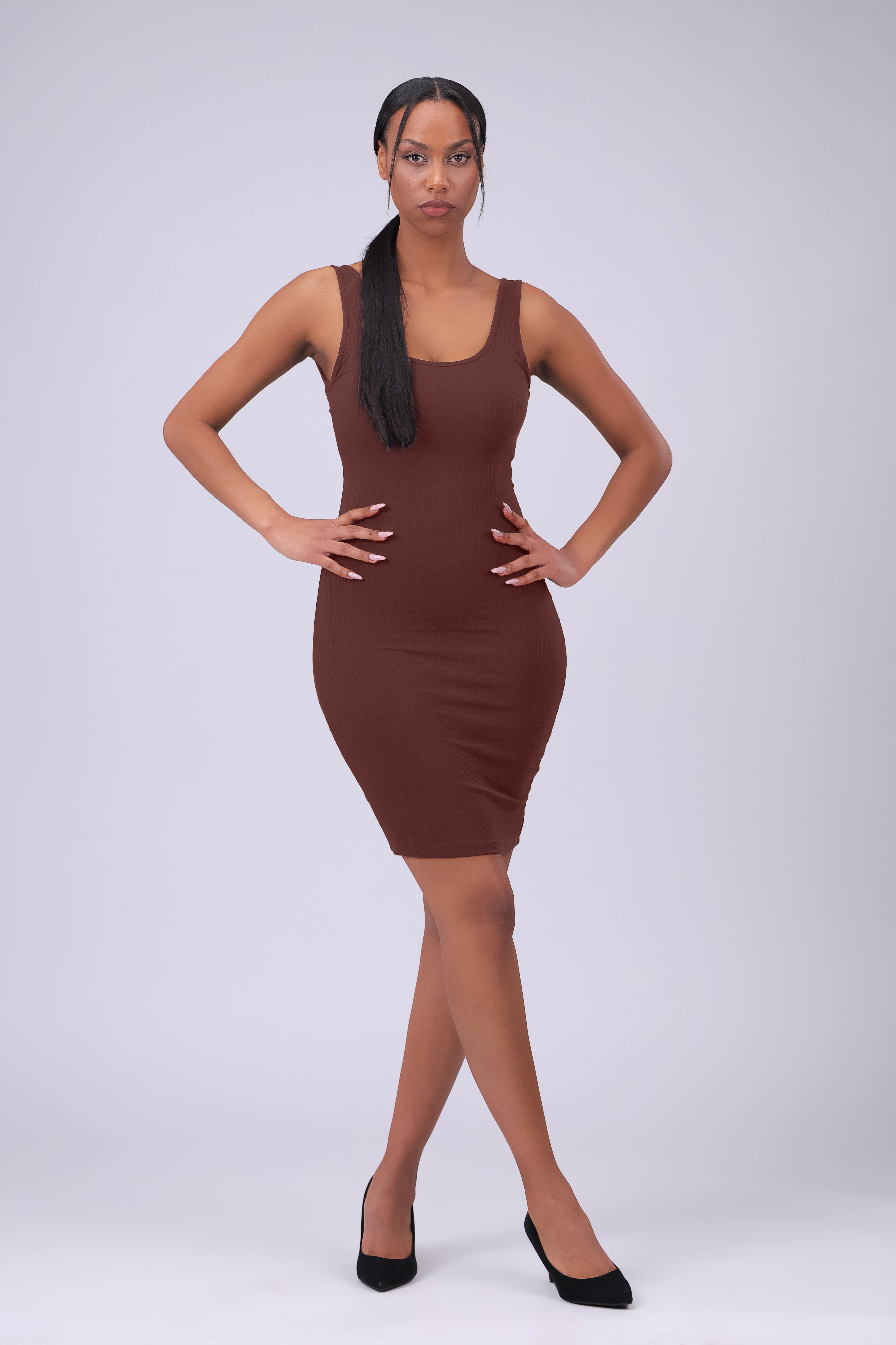 Mila Sculpted Shapewear Jurk met Ingebouwde Corrigerende Technologie