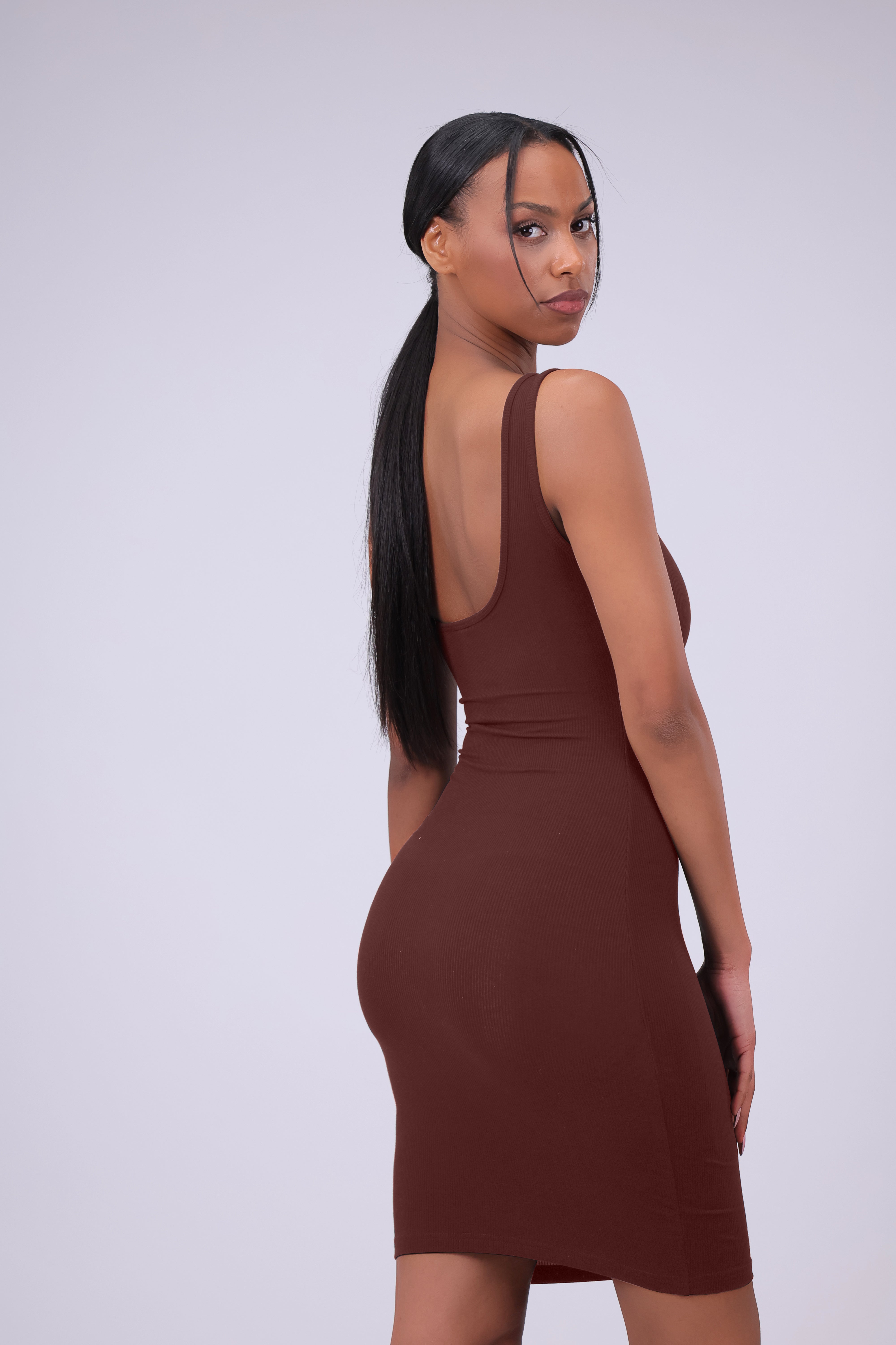 Mila Sculpted Shapewear Jurk met Ingebouwde Corrigerende Technologie