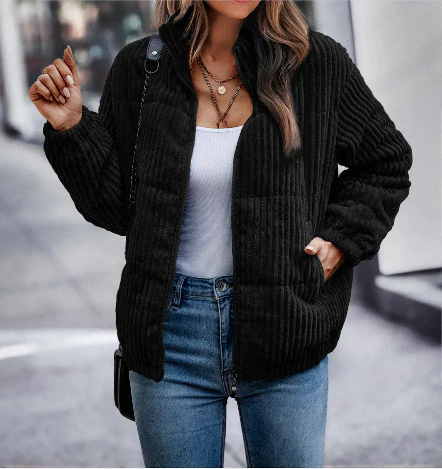 Aurora Luxe Winterjas van Corduroy