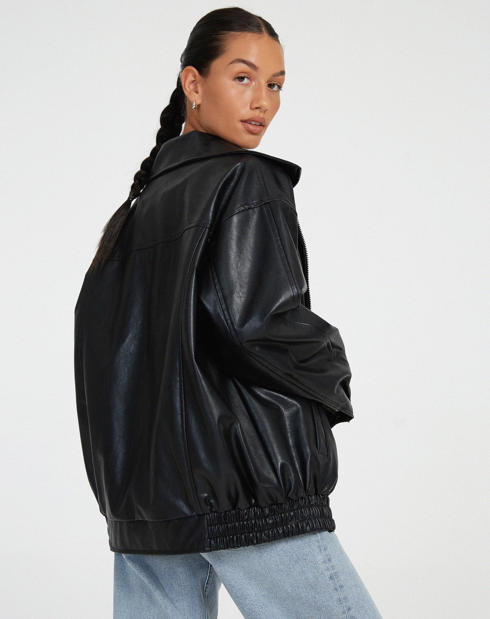 Lara Oversized Leren Jas
