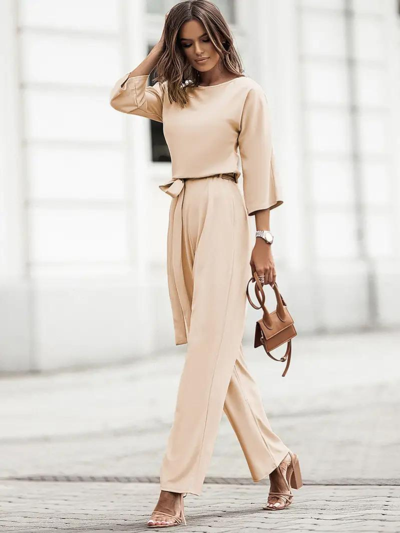 Isabelle Elegante Jumpsuit – Luxe & Stijlvolle Pasvorm