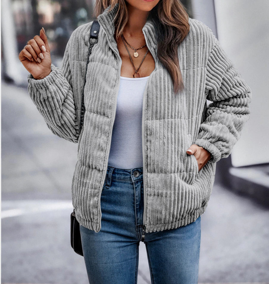 Aurora Luxe Winterjas van Corduroy