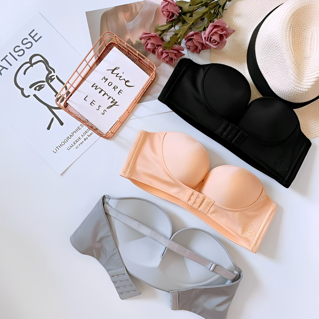 Luminara Strapless Push-Up Bh