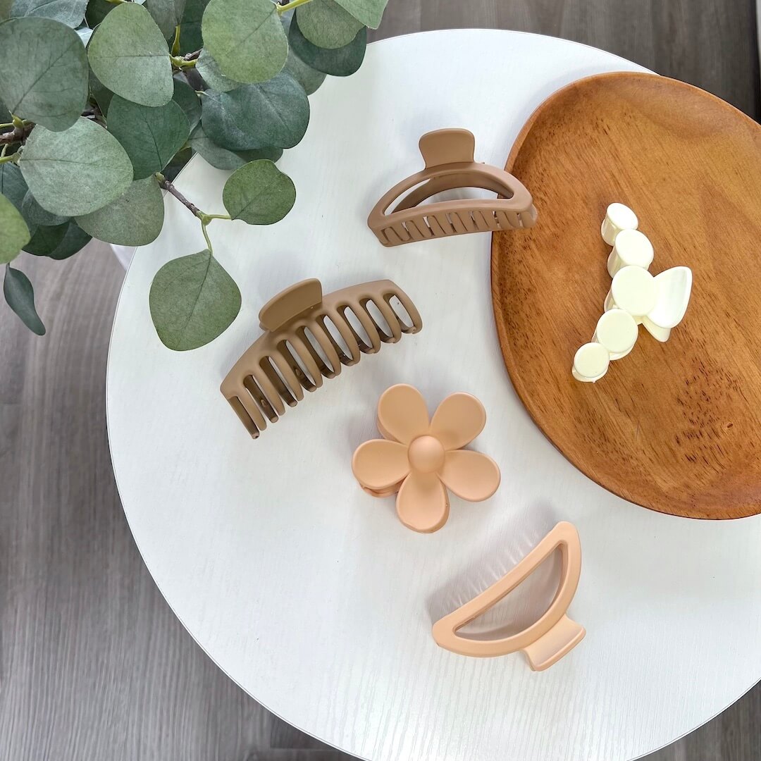 Luna 5-Piece Fashion Hair Clip Set