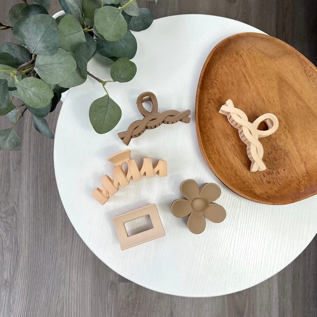 Luna 5-Piece Fashion Hair Clip Set