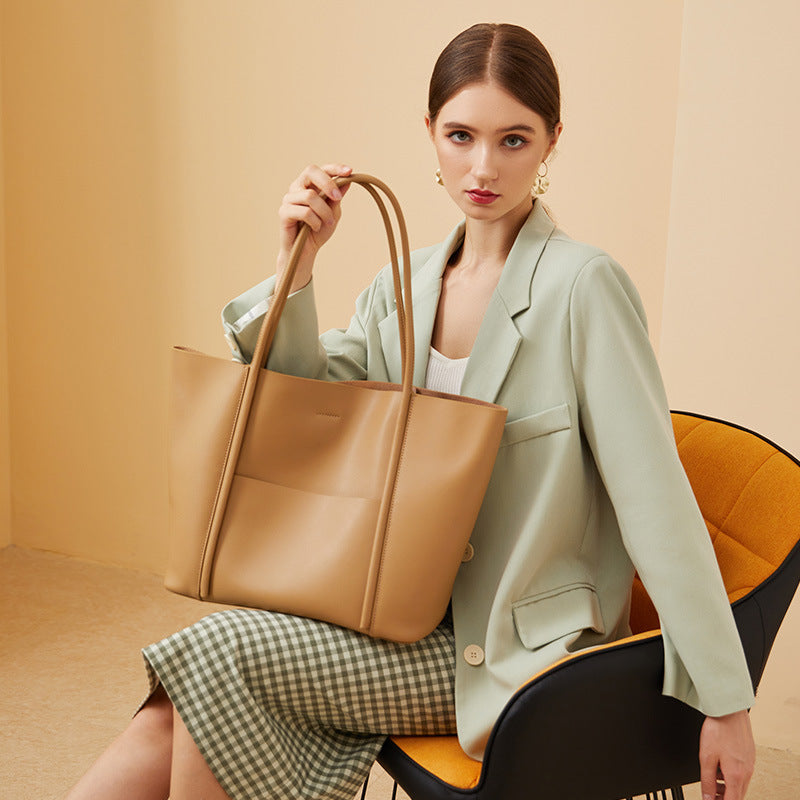 Amarins Luxe Draagtas - Tijdloze Elegantie in Premium Leerontwerp