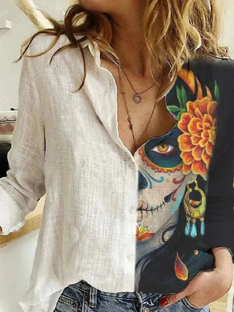 Agatha Zomerse Luchtige Damesblouse met Stijlvolle Relaxed Fit