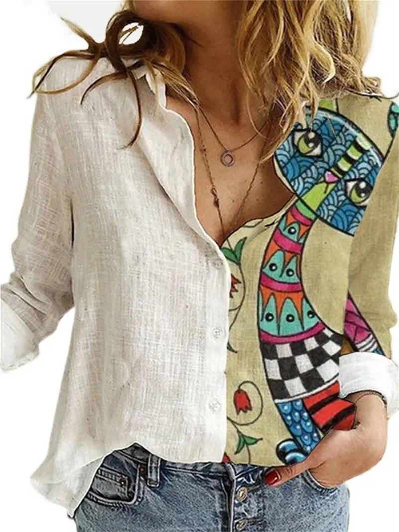 Agatha Zomerse Luchtige Damesblouse met Stijlvolle Relaxed Fit