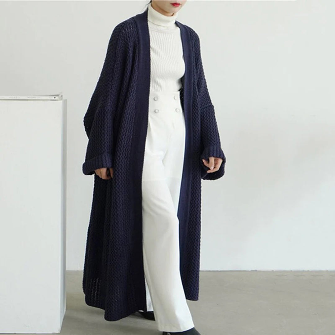 Alicia | Elegante Gebreide Cardigan met Lange Mouwen