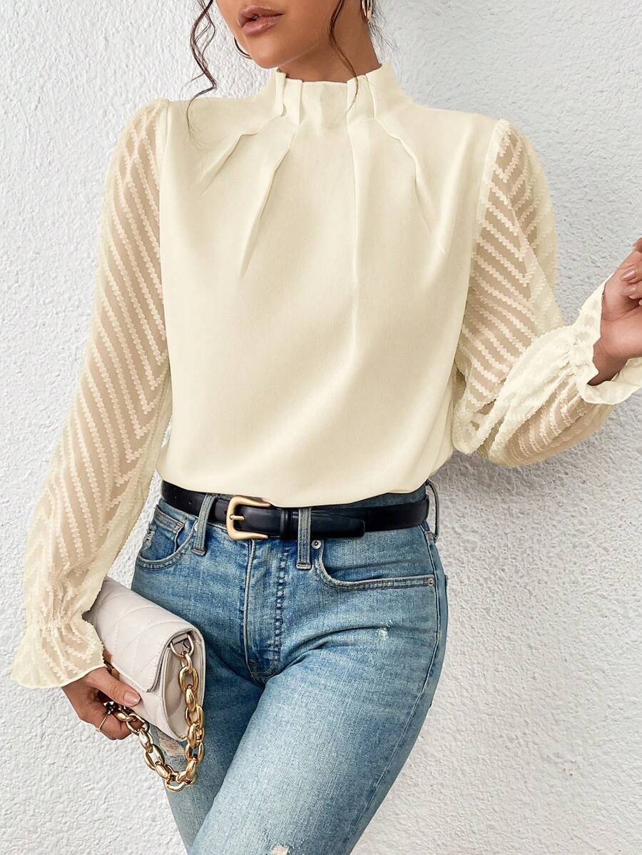 Victoria Elegant Chiffon Blouse – Luxe and Timeless Style