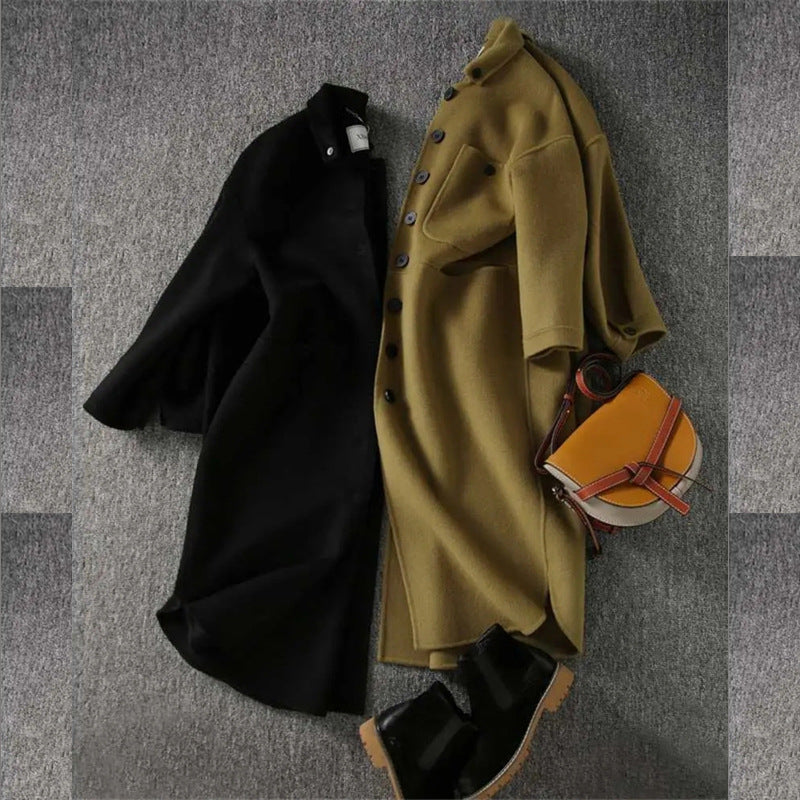 Elisa Luxe Cashmere Jas - Elegantie en Comfort voor Elk Seizoen