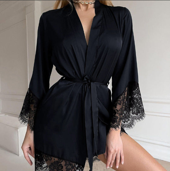 Eline Zijdezachte Satijnen Pyjama Set