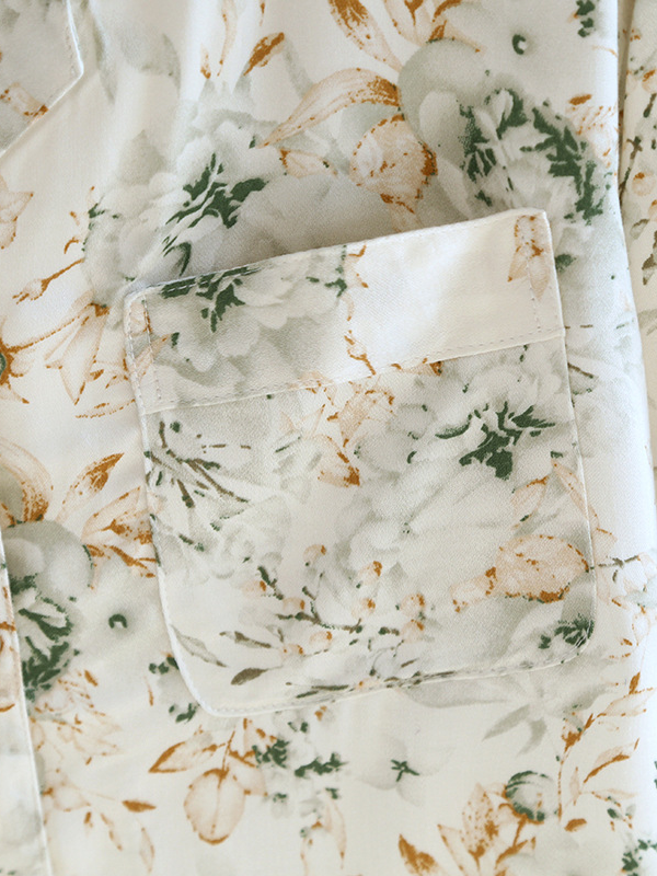 Amalia Luxe Katoenen Pyjama Set met Lange Mouwen (2-delig)