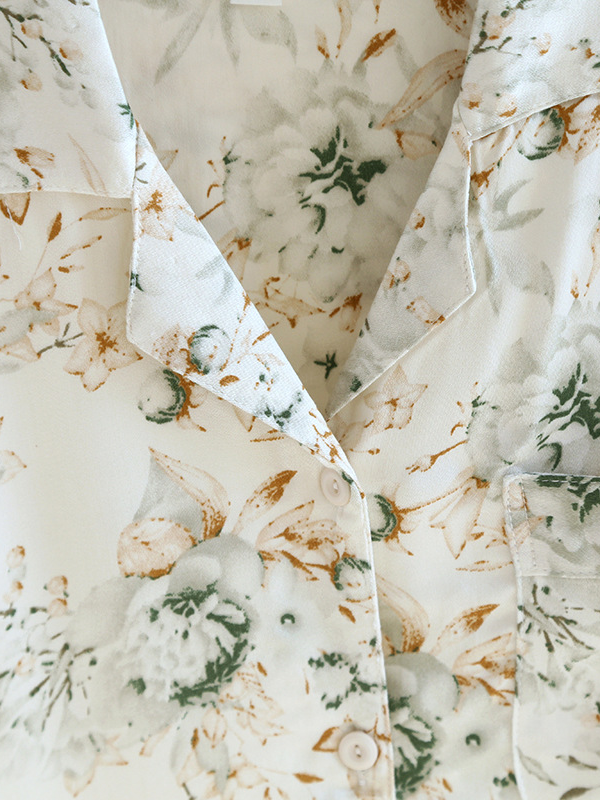 Amalia Luxe Katoenen Pyjama Set met Lange Mouwen (2-delig)