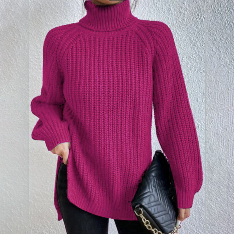 Rosella – Elegante Gebreide Coltrui voor Stijl en Warmte