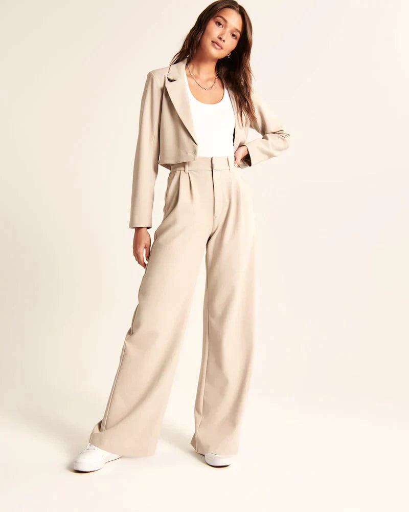 Mia | Elegante Wijde Broek